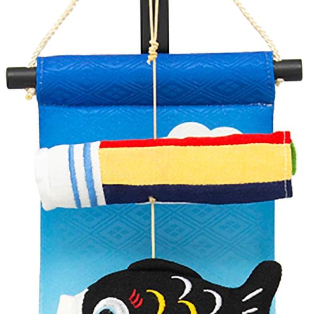 こいのぼり ちりめん リュウコドウ 鯉のぼり 室内用 菖蒲 鯉のぼり飾り 【2024年度新作】 h065-swrk-knb-166 こいのぼり