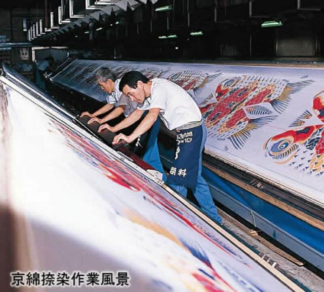 こいのぼり 徳永鯉 鯉のぼり 庭園用 5m6点セット 京錦 献上手染友禅之鯉 ポリエステル立体交差織 【2024年度新作】 001-115