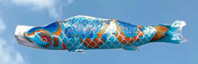 こいのぼり 徳永鯉 鯉のぼり 庭園用 5m6点セット 京錦 献上手染友禅之鯉 ポリエステル立体交差織 【2024年度新作】 001-115