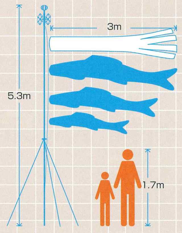 こいのぼり 錦鯉 ワタナベ 鯉のぼり 庭園用 3m マイホームセット 天華