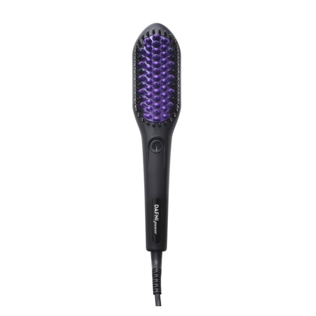 ダフニ パワー DAFNI power ヤーマン カバー付き ブラシ型ヘアアイロン とかすだけでストレートヘア