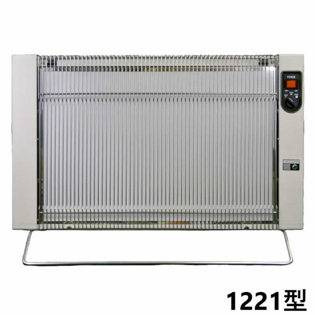 サンラメラ 1221型 ミルキーホワイト アイエフ 遠赤外線ヒーター 1200W 6〜14畳用 【5年保証】【代引不可】