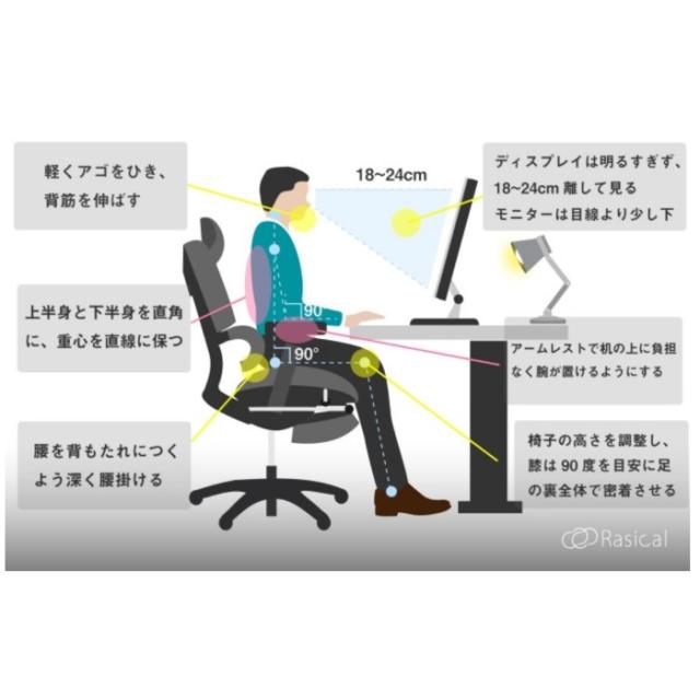 GrowSpica Pro グロウスピカ プロ ラシカル RASICAL ハイテク高機能ワークチェア 椅子 リクライニング フットレスト アームレスト