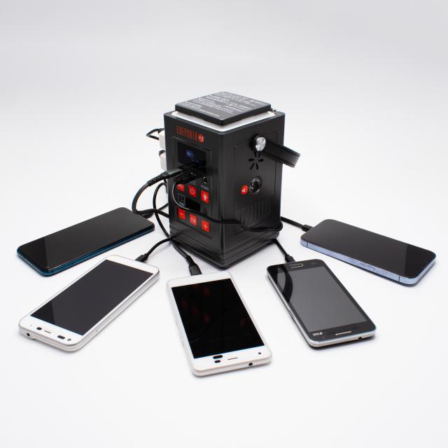 リン酸鉄バッテリー搭載 多機能ポータブル電源 エネポルタ+3 ENEPORTA+3 (プラススリー) EPR-301 クマザキエイム 防災用品 TV通販_17