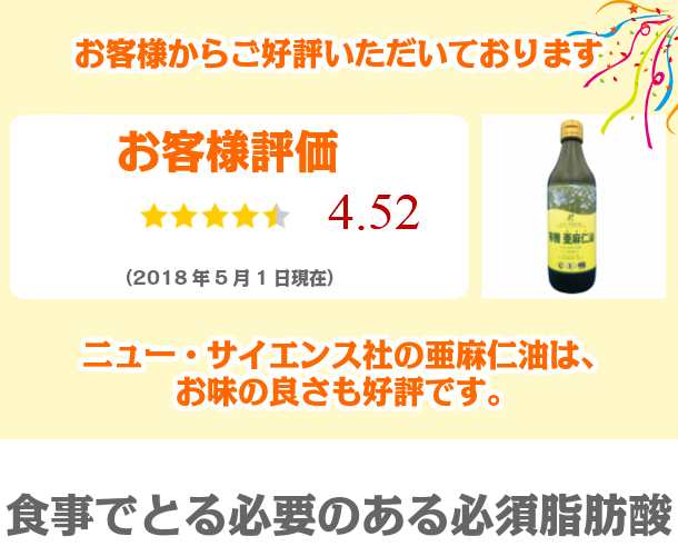 最高級品質 亜麻仁油 370ml 低温圧搾 有機 カナダ産 ニューサイエンス オメガ3 αリノレン酸 トランス脂肪酸 フリー アマニ油の通販はau  PAY マーケット - シーズニーズ au PAY マーケット店