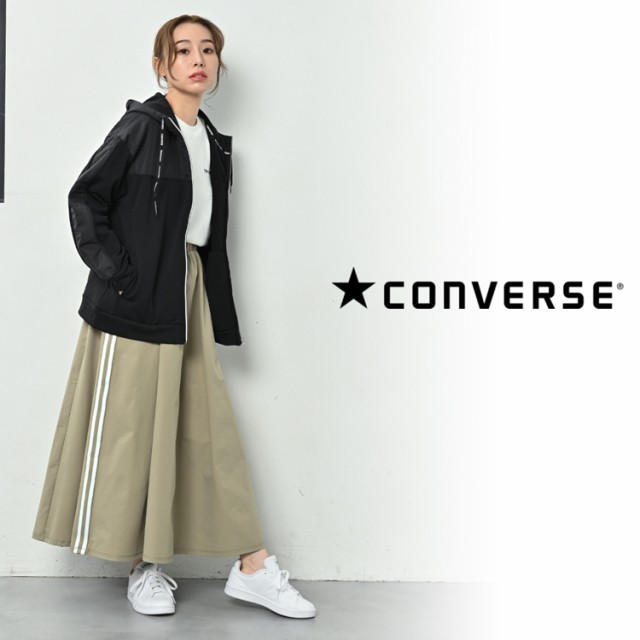 CONVERSE コンバース ロングスカート レディース フレアスカート