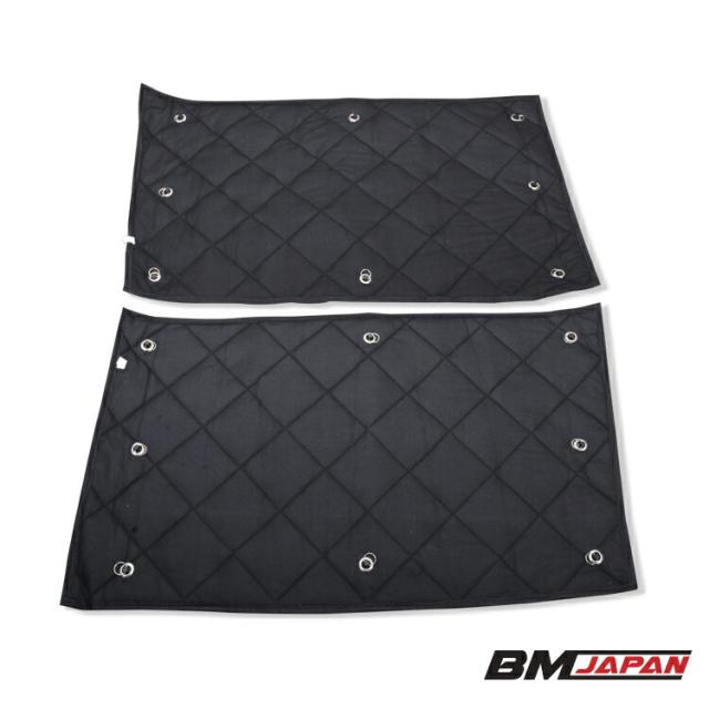 セレナ C27 2016(H28).8 - 専用サンシェード スマートルームミラー無し車用 車中泊 1台分 グッズ キャンプ レジャー アウトドア 断熱 暖房 夏 冬 日除けの通販は