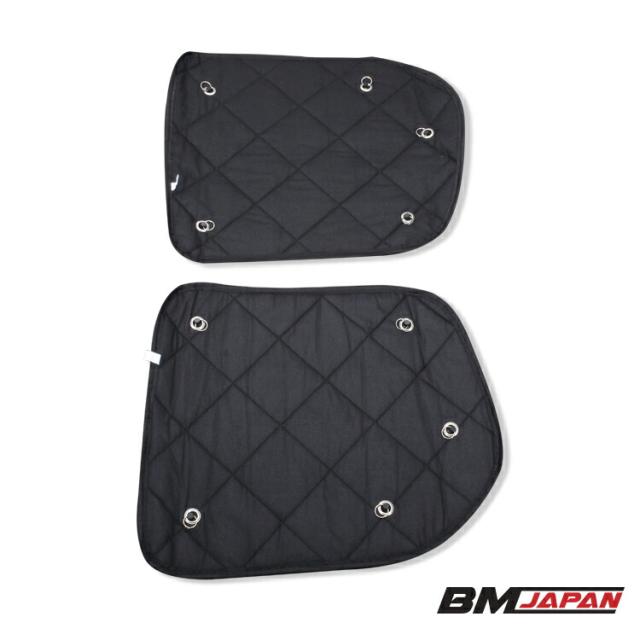 セレナ C27 2016(H28).8 - 専用サンシェード スマートルームミラー無し車用 車中泊 1台分 グッズ キャンプ レジャー アウトドア 断熱 暖房 夏 冬 日除けの通販は