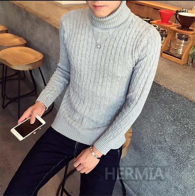 ニット メンズ セーター トレーナー ニットセーター ハイネック 無地 秋冬 暖かい おしゃれ 通勤 オフィス 全6色 春 秋冬 春新作の通販はau Pay マーケット Hermia