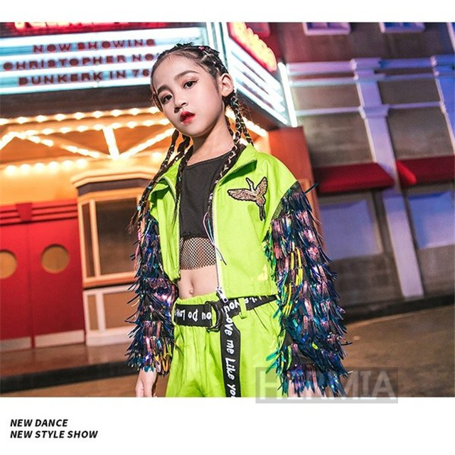 ダンス衣装 キッズ ヒップホップ ダンス衣装 ガールズ 派手 かっこいい