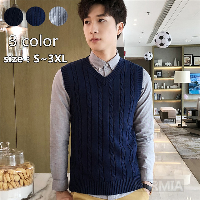 ニットベスト メンズ オフィス カジュアル ビジネス プルオーバー Vネック 紳士服 ニットベスト 通勤 メンズ セーター カットソーの通販はau Pay マーケット Hermia