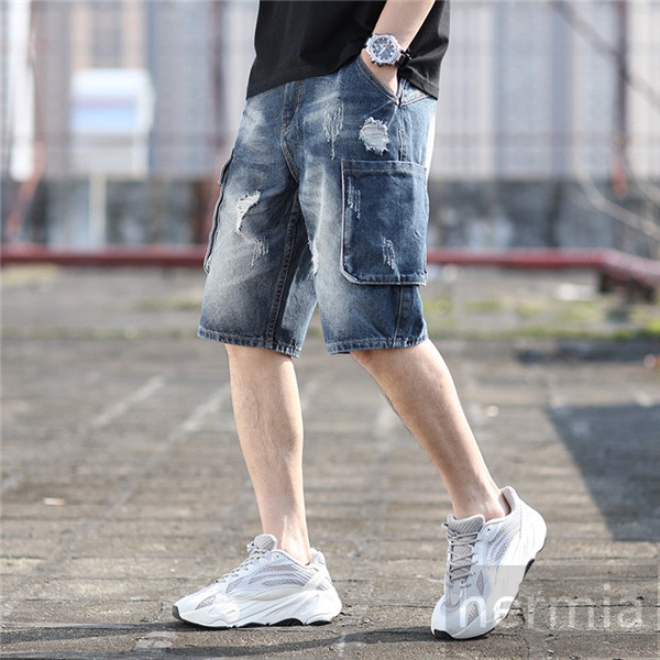 デニムパンツ メンズ ショートパンツ ハーフパンツ 短パン ジーンズ ジーパン Gパン 半ズボン 大きいサイズ ストレッチ 夏の通販はau Pay マーケット Hermia