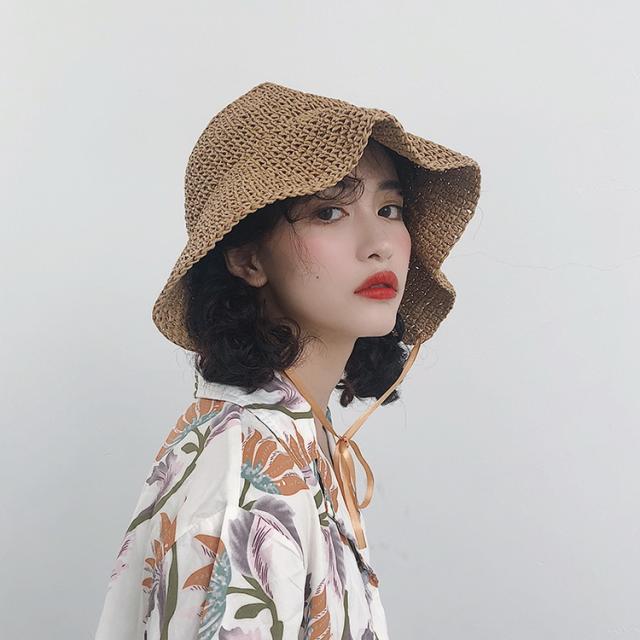 帽子 麦わら帽子 レディース 春 夏 折りたたみ Uvカット帽子 レース 紐あり 紫外線対策 リゾート 新作の通販はau Pay マーケット Y Cool