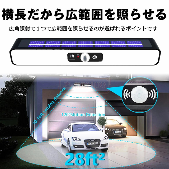 最安挑戦 春新作 送料無料 新作 センサーライト ソーラーライト 屋外 防水 明るい 人感 ガーデンライト クリップライト LEDライト パネル 人感センサー 防犯 ライト 室内 防災 クリップ式 屋外照明 玄関 駐車場 庭 暖色 白色_11