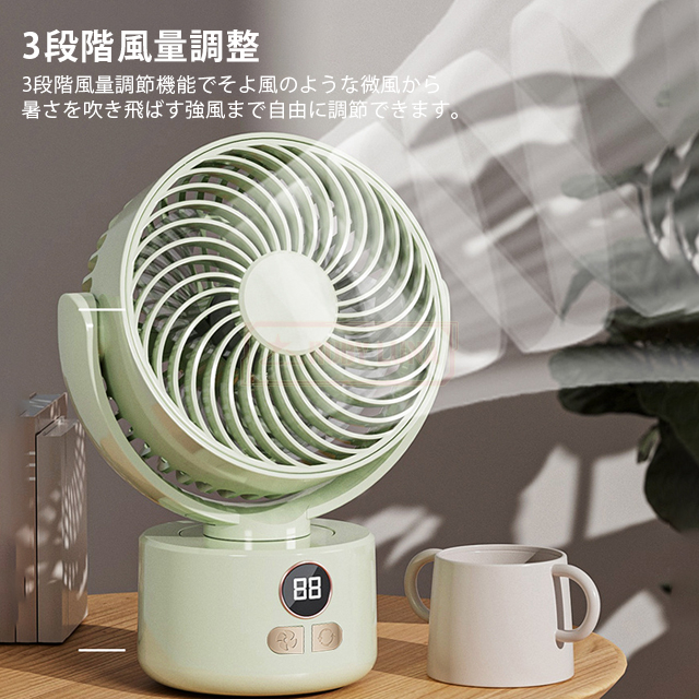 新品 KODEN FREDLY サーキュレーター 三脚型 扇風機 キャンプ