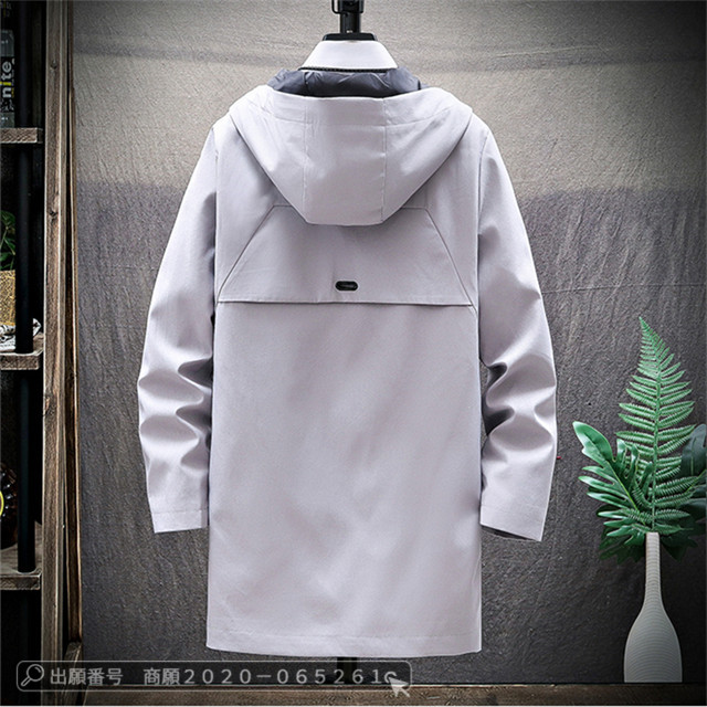 マウンテンパーカー メンズ ロングコート 無地 ウィンドブレーカー アウター ジャケット ブルゾン ジャンパー フード付き 防風 ミドル丈 マウンテンパーカー メンズ ロングコート 無地 ウィンドブレーカー