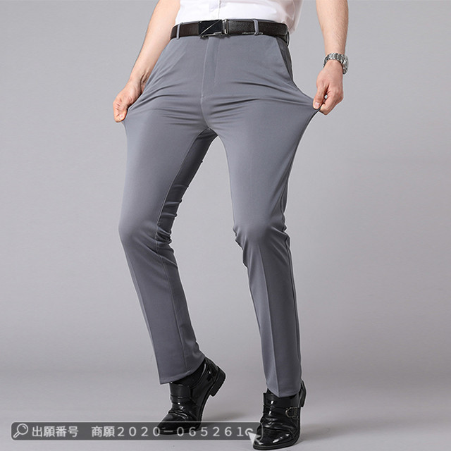 最安挑戦 冬新作 送料無料 新作 スラックス メンズ ビジネススラックス 春夏 薄手 ストレッチ 美脚 細身 紳士ズボン ロングパンツ 伸縮性 カジュアルパンツ スリムストレートパンツオーバーオールワークパンツ 夏の通販は