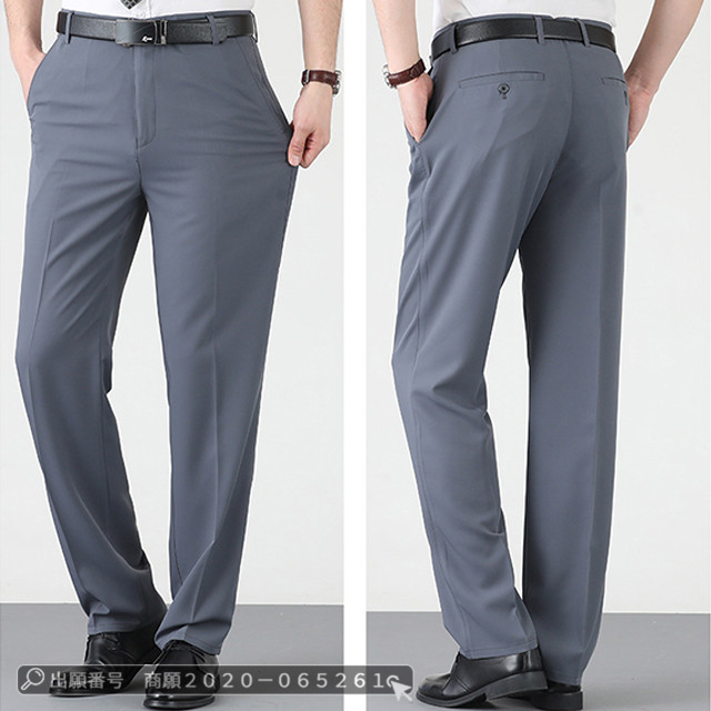 新品□78【ビジネススラックス】春夏物メンズパンツ/ひざあて付＊お買い得品・スーツ下・パンツのみ/濃紺ストライプ/替えパンツ/ノータック ビジネス メンズスラックス 春夏 メンズパンツ | 通販・人気ランキング