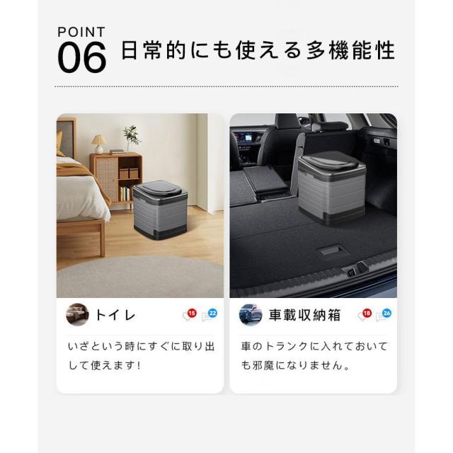 最安挑戦 春新作 送料無料 新作 簡易トイレ 災害用 折りたたみ 凝固剤付き グッズ ポータブル テント トイレ 防災 介護 非常用 車中泊 キャンプ アウトドア 避難 緊急 地震 津波 防災トイレ キャンプ 渋滞 にも使える 軽量 折畳み式 携帯 トイレ 洗えるプラスチック製_10