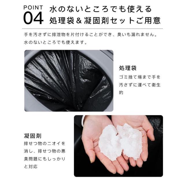 最安挑戦 春新作 送料無料 新作 簡易トイレ 災害用 折りたたみ 凝固剤付き グッズ ポータブル テント トイレ 防災 介護 非常用 車中泊 キャンプ アウトドア 避難 緊急 地震 津波 防災トイレ キャンプ 渋滞 にも使える 軽量 折畳み式 携帯 トイレ 洗えるプラスチック製_8