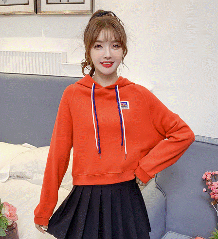 パーカー レディース 春 プルオーバー 無地 ロゴ シンプル 長袖 フード付き ショート丈 ゆったり 大きいサイズ カジュアル 代 30代 40の通販はau Pay マーケット ｔｏｐｓ