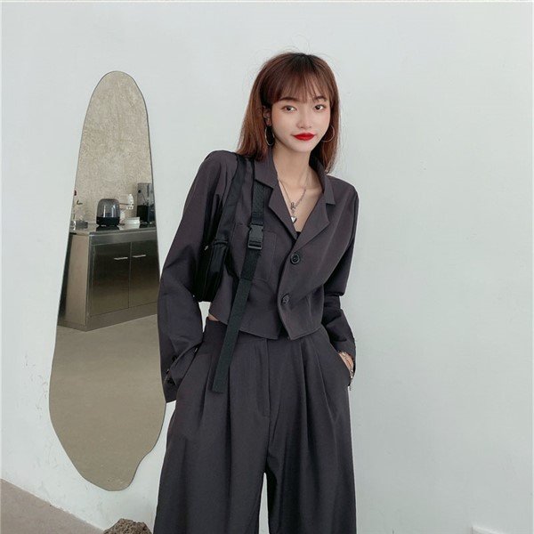 セットアップ レディース 秋冬 冬新作 オールインワン 結婚式のパンツスタイル ジャケット ハイウエスト 無地 ゆったり カジュアル 黒の通販はau Pay マーケット ｔｏｐｓ