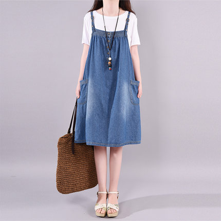 ワンピース レディース 夏服 デニム ミニ丈 膝丈 ミモレ丈 通学 大人可愛い お出かけ デート 10代 代 カジュアル ラフ シンプル マタニの通販はau Pay マーケット ｔｏｐｓ