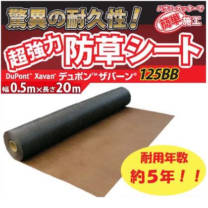デュポン 防草シートプランテックス 幅0 5m 長さm 125bb 雑草対策 草よけ 除草 1枚 0の通販はau Pay マーケット Diy Factory Online Shop