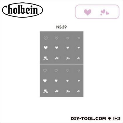 ホルベイン画材 ネイル用ステンシルシート基本柄ns59 140 97mmの通販はau Pay マーケット Diy Factory Online Shop