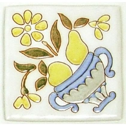 玉川窯業 手づくりデコレーションタイルハナ 約97 97 7mm W 004 1枚の通販はau Pay マーケット Diy Factory Online Shop