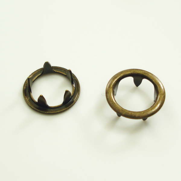 カネエム製 アメリカンホック 金属スナップボタンパーツ 爪リング 10mm アンティックゴールド 30個 の通販はau Pay マーケット 手芸のウィングス