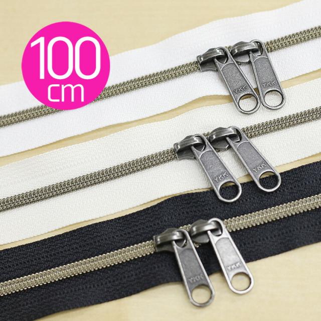 Ykk メタリック樹脂コイルファスナー アンティックゴールド 両開き 純正スライダー2個付き 100cm 1本単位 の通販はau Pay マーケット 手芸のウィングス
