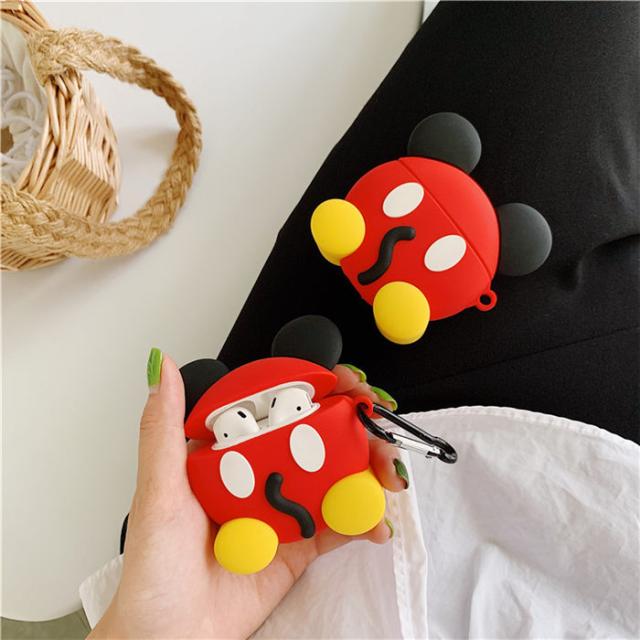 ディズニー Airpods ケース カバー 収納ケース エアーポッズケース イヤホンケース Mickey 収納バッグ 保護 防塵 耐衝撃 キズ防止 落下防の通販はau Pay マーケット Top S