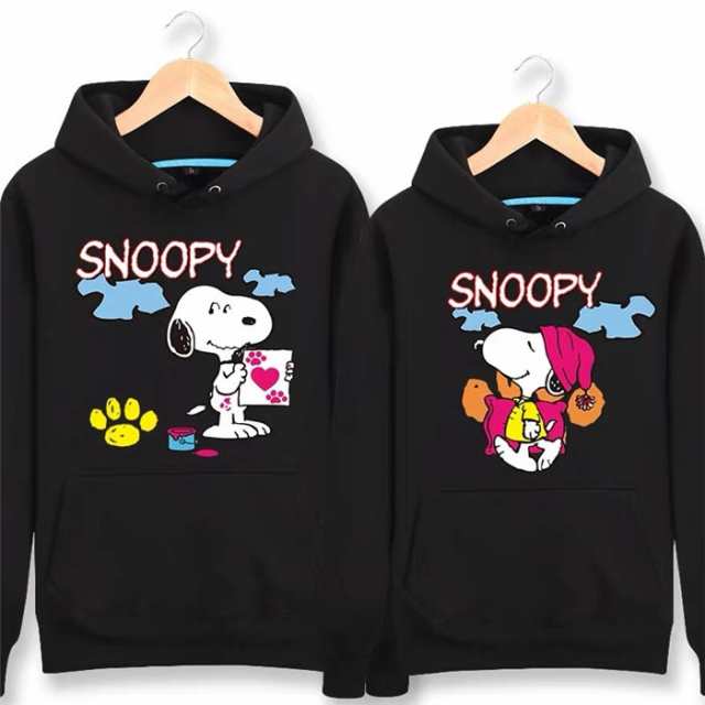 Snoopy パーカー Disney ペアルック カップル トレーナーフード付き スウェット スヌーピー パーカー お揃い トップスの通販はau Pay マーケット Top S