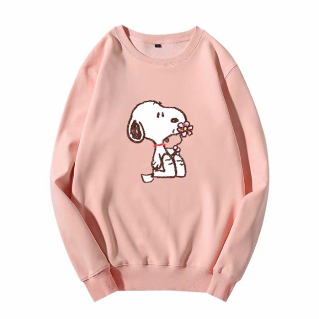 Snoopy トレーナー Disney ペアルック カップル パーカー トレーナー スウェット ディズニースヌーピー パーカー 男女兼用 お揃い トップの通販はau Pay マーケット Top S