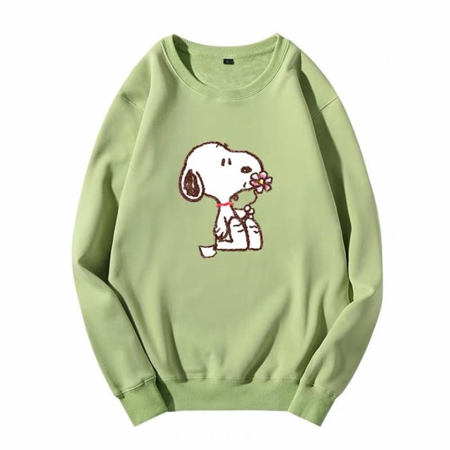 Snoopy トレーナー Disney ペアルック カップル パーカー トレーナー スウェット ディズニースヌーピー パーカー 男女兼用 お揃い トップの通販はau Pay マーケット Top S