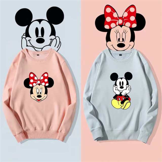 ミッキー レーナー Disney ペアルック カップル パーカー トレーナー スウェット ディズニー Mickey パーカー 男女兼用 お揃い トップス の通販はau Pay マーケット Top S