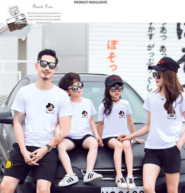 ミッキー ディズニー 親子tシャツ Disney カップル T Shirt おそろい キッズ 恋人 半袖 トップス カジュアル カットソー 親子ペア お揃の通販はau Pay マーケット Top S