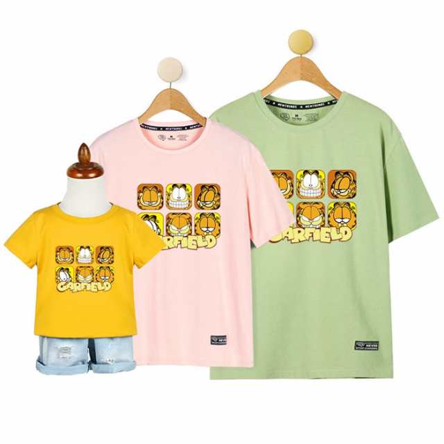 親子tシャツ Garfield ディズニー Tシャツ ガーフィールド T Shirt カップル シャツ キッズ 恋人 半袖 トップス カットソー 親子 ペア おの通販はau Pay マーケット Top S