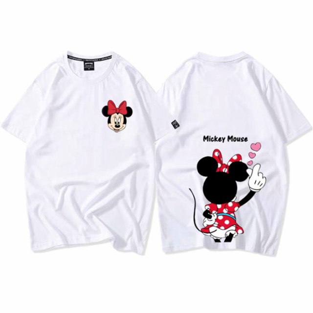 新作 Mickey ディズニー Tシャツ Disney ペアルック カップル ミッキー 恋人 半袖 トップス カジュアル お揃い T Shirtの通販はau Pay マーケット Top S