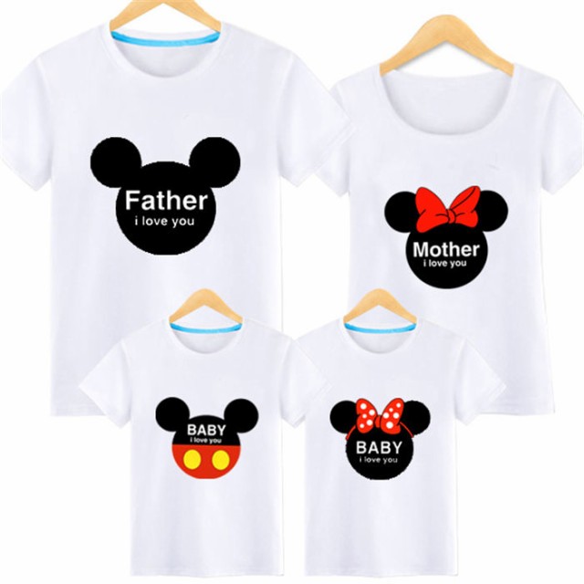 ミッキー ディズニー 親子tシャツ Disney T Shirt カップル シャツ キッズ 恋人 半袖 トップス カジュアル カットソー 親子ペア お揃いの通販はau Pay マーケット Top S