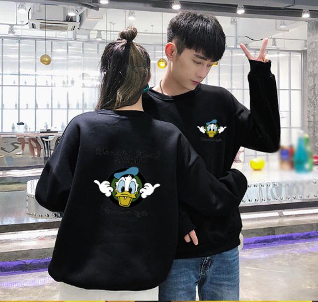 19新作 Disney ペアルック ドナルドダック柄 結婚記念日 カップル パーカー ディズニー トレーナー防寒 上着 結婚お祝い 男女兼用 裏の通販はau Pay マーケット Fashion Trade