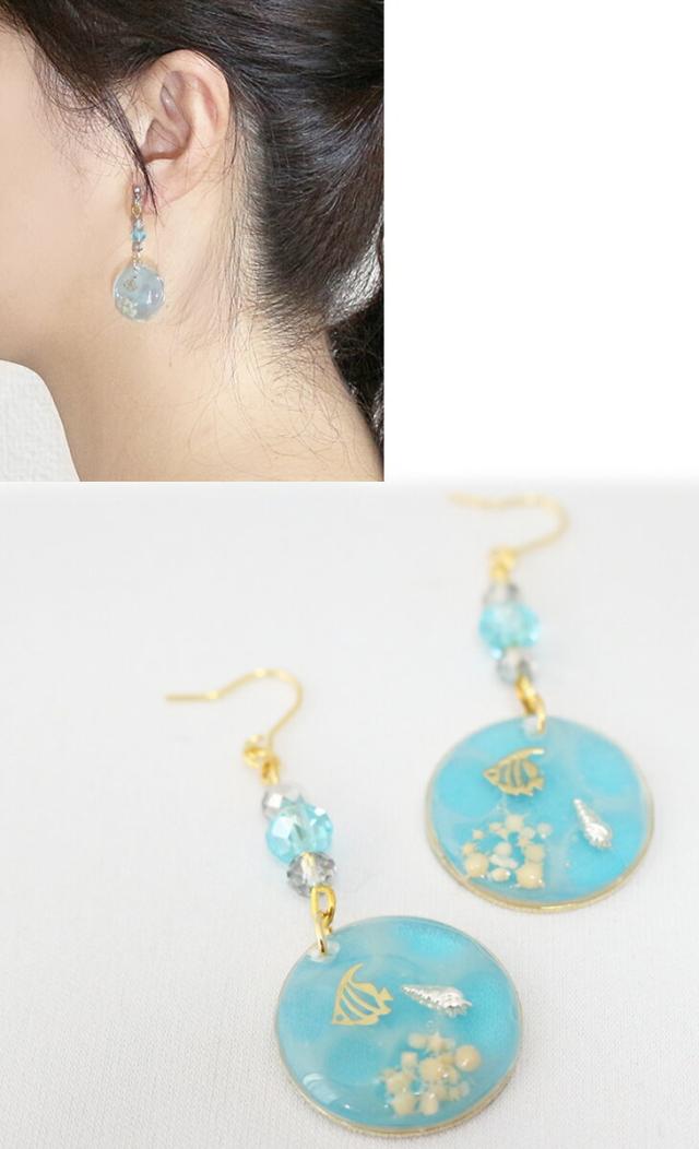 新作】ハンドメイド ✢～樹～✢ 語る ピアス イヤリング