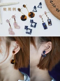 ーツべっこうパーツ 小さい雫 穴なし 7 9mm の通販はau Pay マーケット Beads Parts