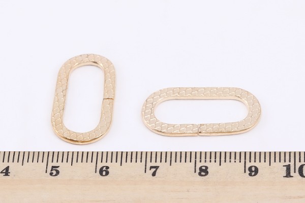 コネクターチャーム オーバル 13×25mm ゴールド（40ヶ）の通販はau PAY マーケット - Beads  Parts