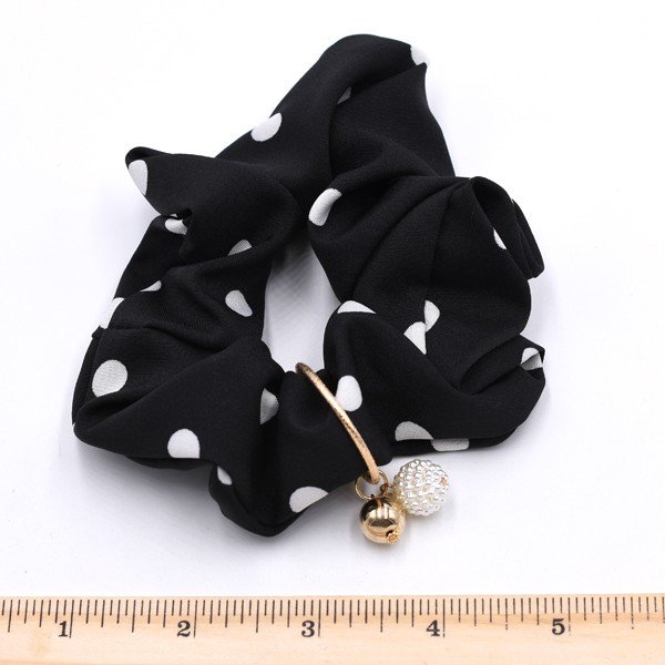 シュシュ チャーム付き ヘアアクセサリー 全3色【1ヶ】の通販はau PAY