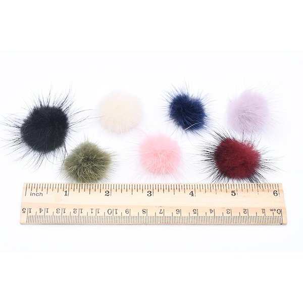 ミンクファー天然素材 10個250円 ボール 3cm 全10色の通販はau PAY マーケット - Beads  Parts