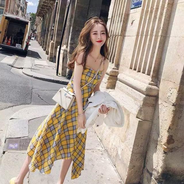 セール 即納 送料込 チェックワンピース アンバランス丈 女子力アップ ガーリー 可愛い デート お出かけの通販はau Pay マーケット Garaxy Country