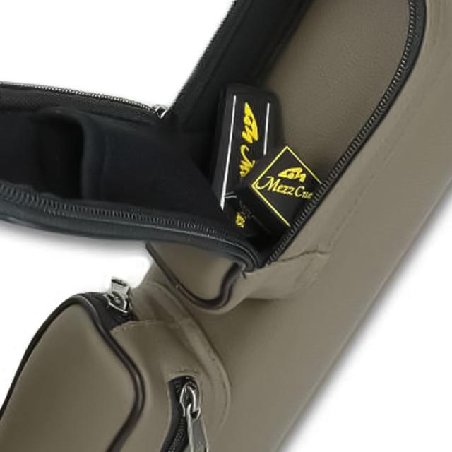 ビリヤード キューケース メッヅ 2バット3シャフト ZC-23 2B3S グレー