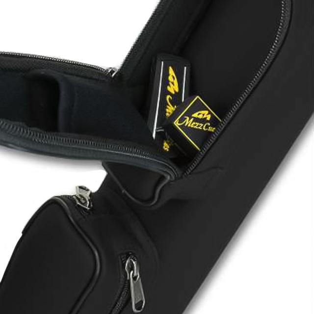 ビリヤード キューケース メッヅ 2バット3シャフト ZC-23 2B3S ブラック